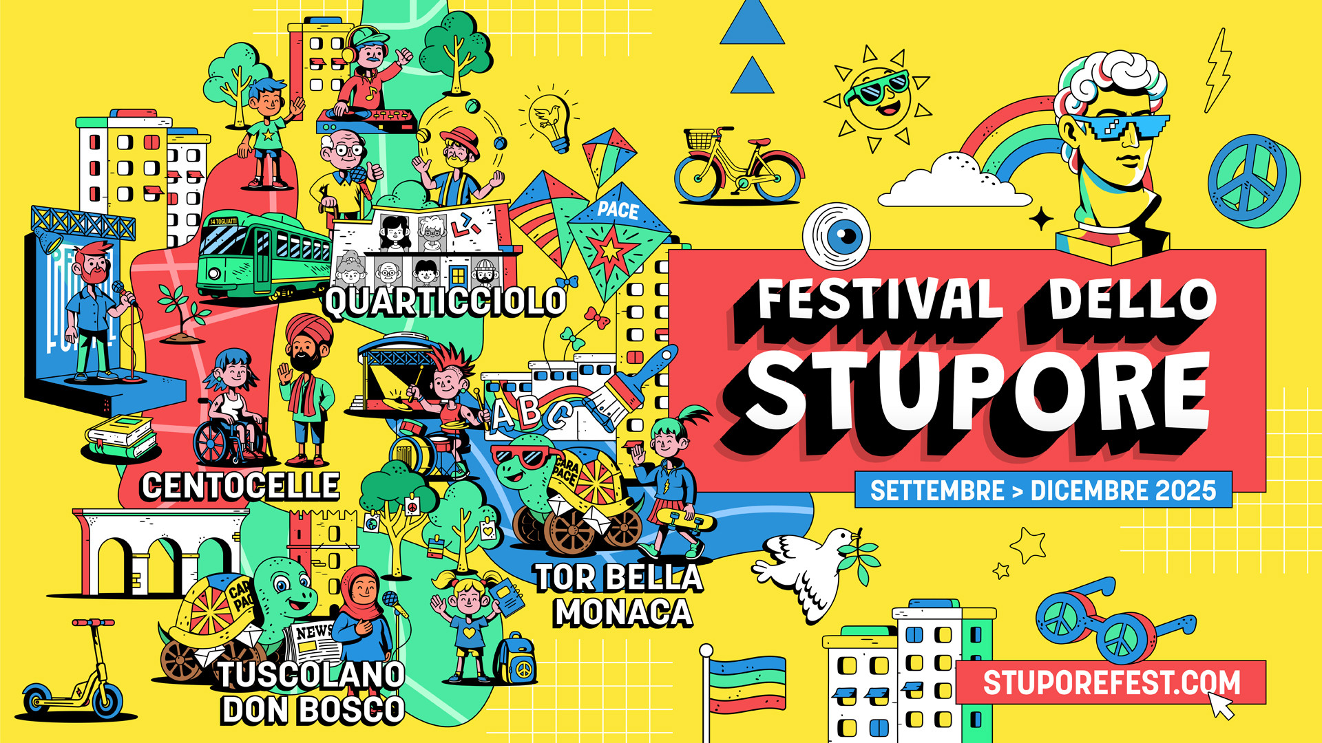 Festival dello Stupore 2025 “STOP WAR! [più parole, meno armi]”